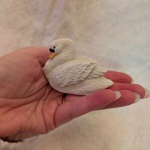 Stone Critters Littles Swan Figurine